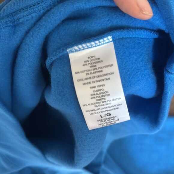 Champion Blue Hoodie for Men - Picture 9 of 10